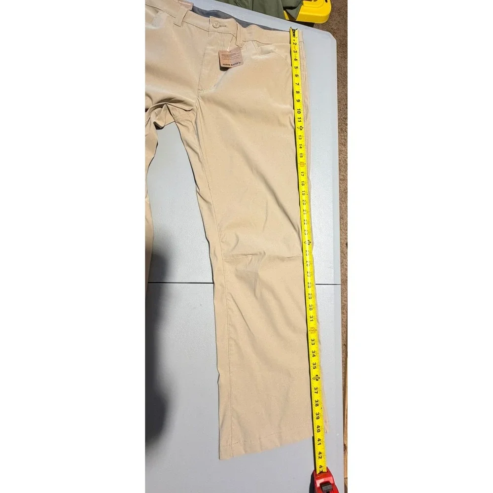 Eddie Bauer Men's First Mr Rainier Hiking Pants Tan UPF 50+Men's Size 40X30 NEW